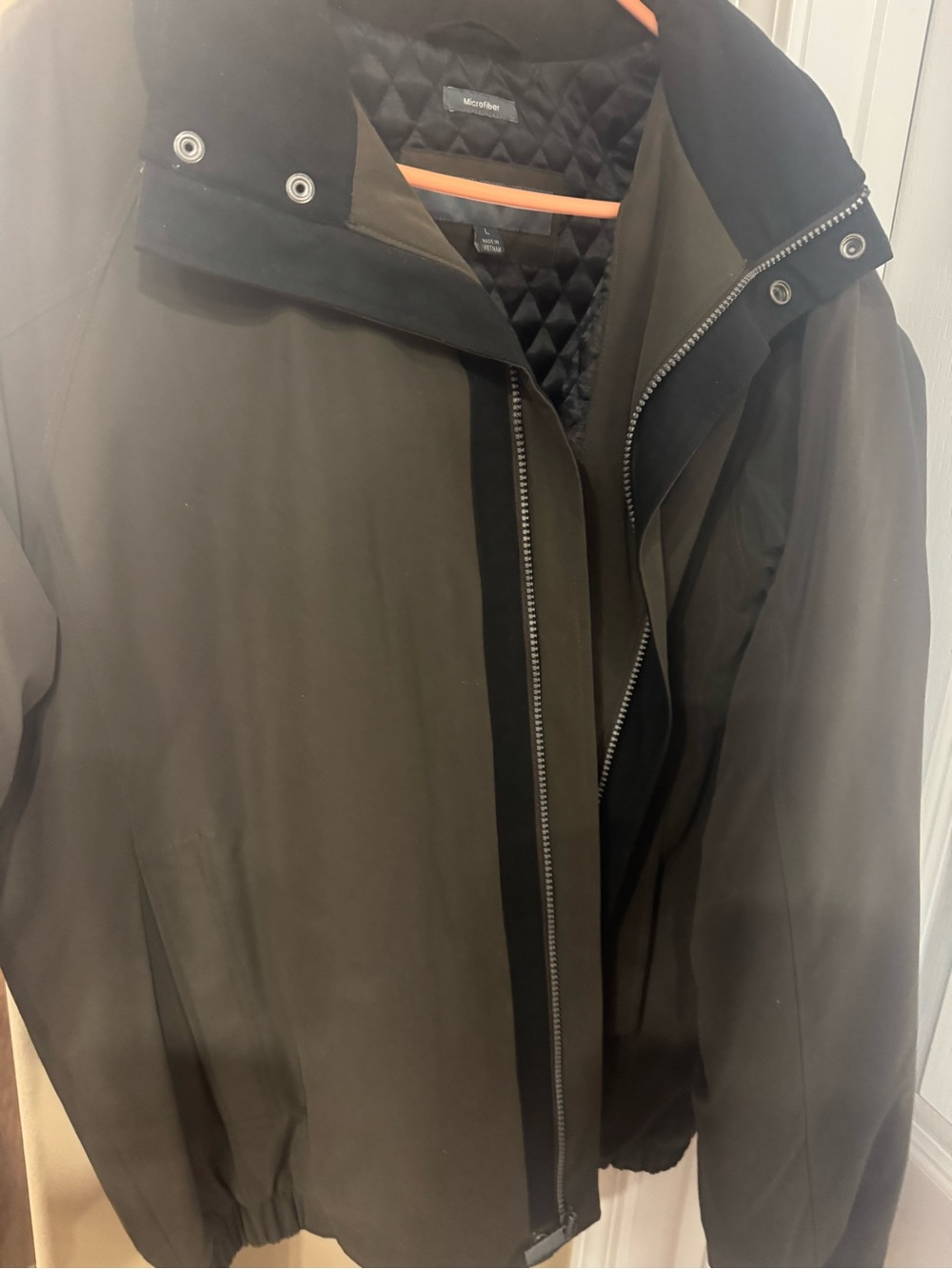 perry ellis portfolio jacket Microfiber Size Large Men’s (CL-3)
